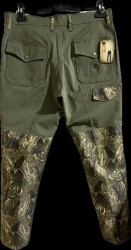 AVMAX Çulluk Pantolonu İnce Saz Desen Beden:48 - 2