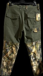 AVMAX Çulluk Pantolonu Kalın Saz Desen Beden:46 - 2