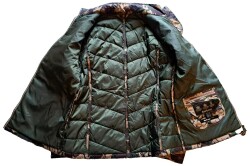 BARBOUR BATELEUR QUILT Kamuflaj Bayan Ceket Beden No :34 - 5