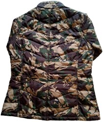 BARBOUR BATELEUR QUILT Kamuflaj Bayan Ceket Beden No :34 - 2