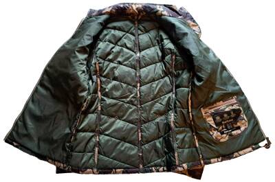 BARBOUR BATELEUR QUILT Kamuflaj Bayan Ceket Beden No :34 - 5