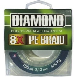 BAUER Diamond 8X150 mt İp Misina 0,25 mm - BAUER