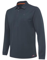 Beretta Antrasit Tech Polo Yaka Uzun Kol T-shirt XLarge - BERETTA