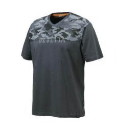 Beretta Camo Erkek T-shirt Antrasit Large - BERETTA