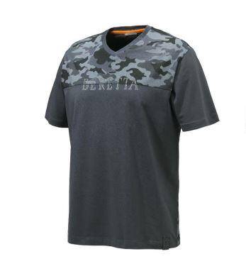 Beretta Camo Erkek T-shirt Antrasit Large - 1