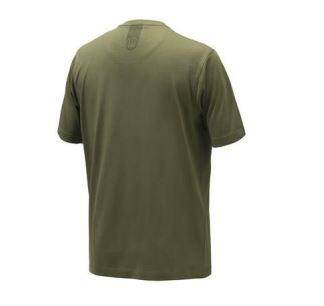 Beretta Logo T-shirt Dark Olive Erkek T-shirt Medium - 2