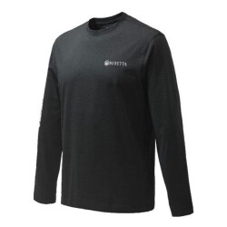 Beretta Team LS Black T-shirt Siyah Large - BERETTA