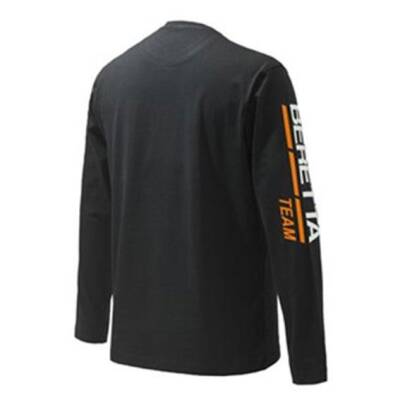 Beretta Team LS Black T-shirt Siyah Large - 2