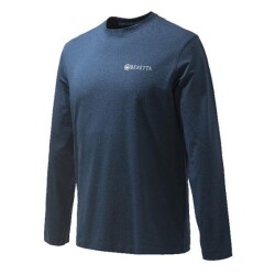 Beretta Team LS Blue T-shirt Lacivert X-Large - BERETTA
