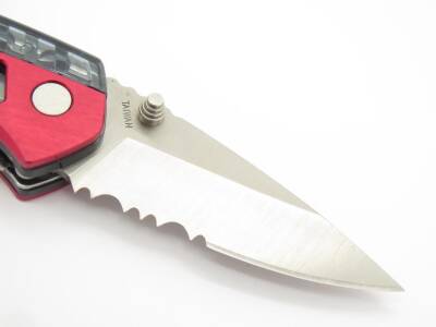 BUCK 760RDX Summit Red Serrate Çakı - 5