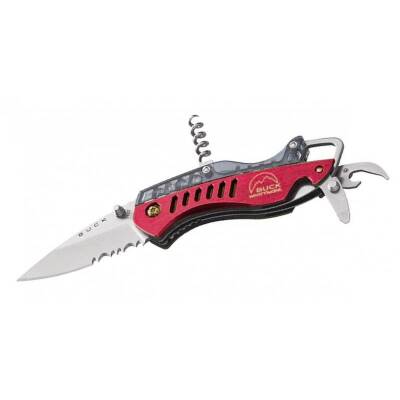 Buck 760RDX Summit Red Serrate Çakı - 1