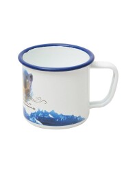 NURGAZ Campout Emaye Kupa Beyaz Bear - 2