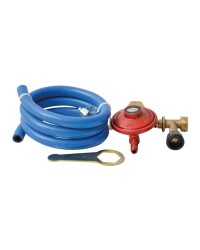 NURGAZ Campout Hortum,Dedantör,Musluk ve Kelepçe Set - NURGAZ