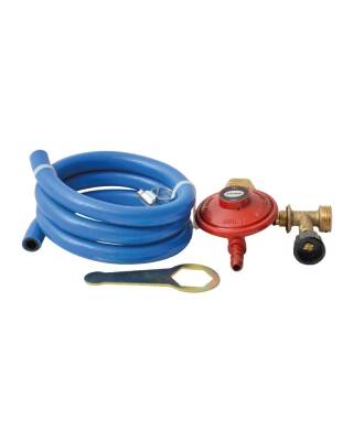 NURGAZ Campout Hortum,Dedantör,Musluk ve Kelepçe Set - 1