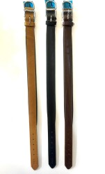 Doggie Comfort Düz Desensiz Köpek Tasması 48 cm 3,0x60 - DOGGIE