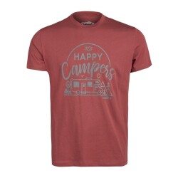 Evolite Happy Campers Tshirt Kırmızı XXLarge - EVOLITE