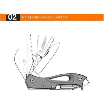 Grand Harvest KJ5011AL1 Multi Fonksiyonel Çakı (14 İşlev) - 5