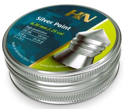 H&N Sılver Poınt 6,35mm 24,38gr 150'li H.T Sacma - 1