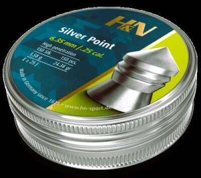 H&N Sılver Poınt 6,35mm 24,38gr 150'li H.T Sacma - 1