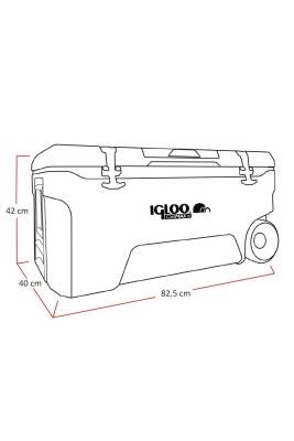 IGLOO CoreMAX 75 Tekerlekli Buzluk 75 Litre - 3