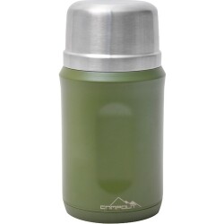 NURGAZ Campout Çift Katmanlı Haki Yemek Termosu 600 Ml - NURGAZ