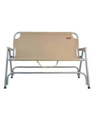 Nurgaz Campout Çift Kişilik Kamp Sandalyesi - Krem - 2