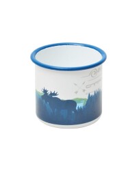 NURGAZ Emaye Kupa Beyaz Doğa - 3