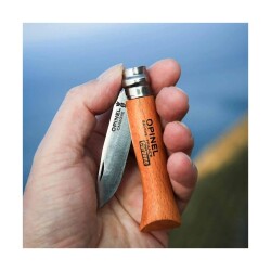 OPINEL Kayın Saplı Karbon Çakı NO:8 (113080) - 4