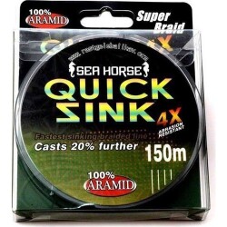 Sea Horse Quick Sink 0,35 Mm 150mt 4x İpek Misina - SEA HORSE