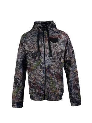 STAFU Jedi Fermuarlı Kapşonlu Sweatshirt Altai Camo XLarge - 1