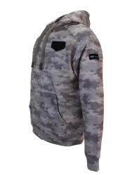 STAFU Jedi Fermuarlı Kapşonlu Sweatshirt Camo Kahverengi XLarge - 2