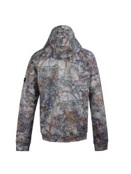 STAFU Jedi Fermuarlı Kapşonlu Sweatshirt Lime Camo Large - 3