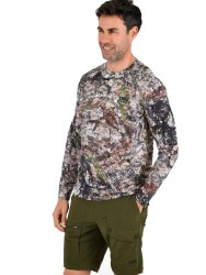 STAFU Orlok UV Korumalı Uzun Kol T-shirt Altai Camo Large - STAFU