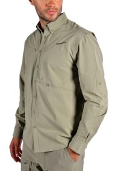 STAFU Outlander Uzun Kollu Gömlek Haki 2XLarge - 4