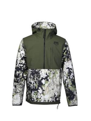 STAFU Peak Softshell Yarım Fermuar Anorak Birch Camo 2XLarge - 1