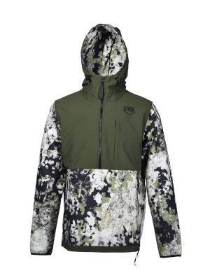 STAFU Peak Softshell Yarım Fermuar Anorak Birch Camo 2XLarge - 2