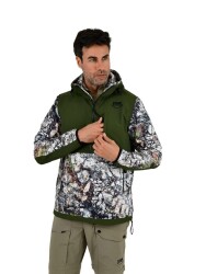 STAFU Peak Softshell Yarım Fermuar Anorak Birch Camo 2XLarge - 8