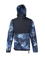 STAFU Peak Softshell Yarım Fermuar Anorak Dark Storm 2XLarge - 2