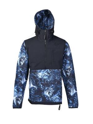 STAFU Peak Softshell Yarım Fermuar Anorak Dark Storm 2XLarge - 2