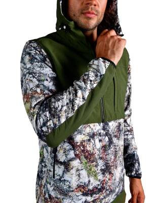 STAFU Peak Softshell Yarım Fermuar Anorak Siberian Camo 2XLarge - 5