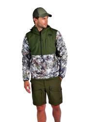 STAFU Peak Softshell Yarım Fermuar Anorak Siberian Camo Large - STAFU