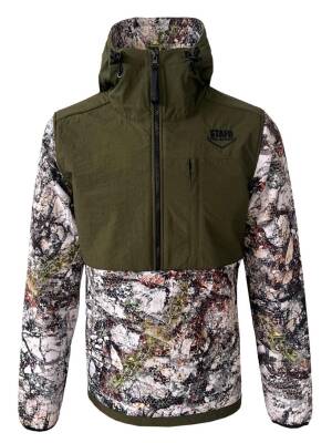 STAFU Peak Softshell Yarım Fermuar Anorak Siberian Camo Large - 8