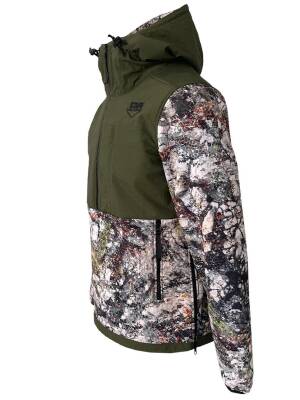 STAFU Peak Softshell Yarım Fermuar Anorak Siberian Camo Large - 9