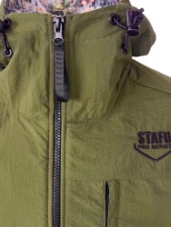 STAFU Peak Softshell Yarım Fermuar Anorak Siberian Camo Medium - 14