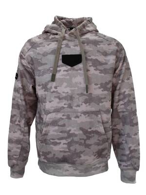 STAFU Prime Kapşonlu Sweatshirt Camo Brown Medium - 1