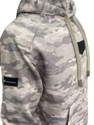 STAFU Prime Kapşonlu Sweatshirt Camo Brown Medium - 3