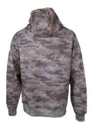 STAFU Prime Kapşonlu Sweatshirt Camo Brown Medium - 5