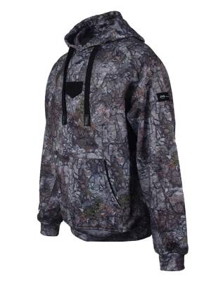 STAFU Prime Kapşonlu Sweatshirt Dark Stone Camo 2XLarge - 2