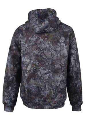 STAFU Prime Kapşonlu Sweatshirt Dark Stone Camo XLarge - 3