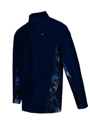 STAFU Raptor V2 Yarım Fermuarlı Polar Dark Storm Lacivert Large - 3